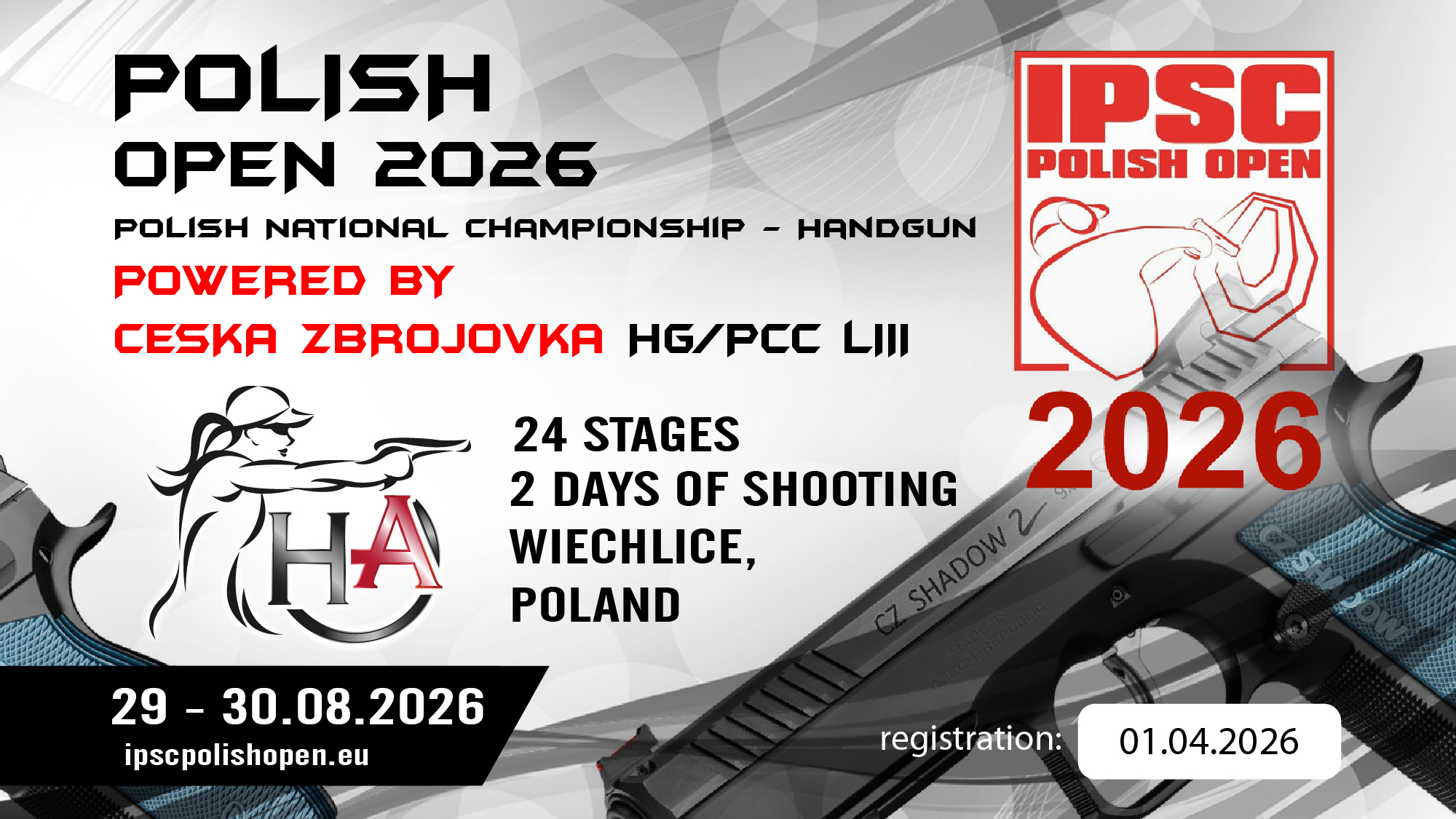POLISH OPEN 2024 Baner zawodów POLISH OPEN 2026